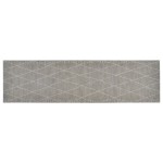 vidaXL Covor de bucătărie lavabil Rhombus, 45x150 cm, catifea