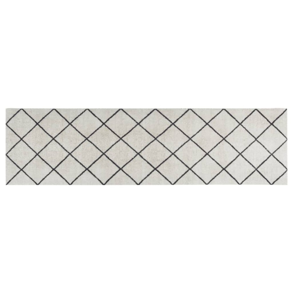 vidaXL Covor de bucătărie lavabil Square, 45x150 cm, catifea
