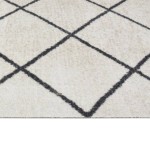 vidaXL Covor de bucătărie lavabil Square, 45x150 cm, catifea vidaXL Covor de bucătărie lavabil Square, 45x150 cm, catifea
