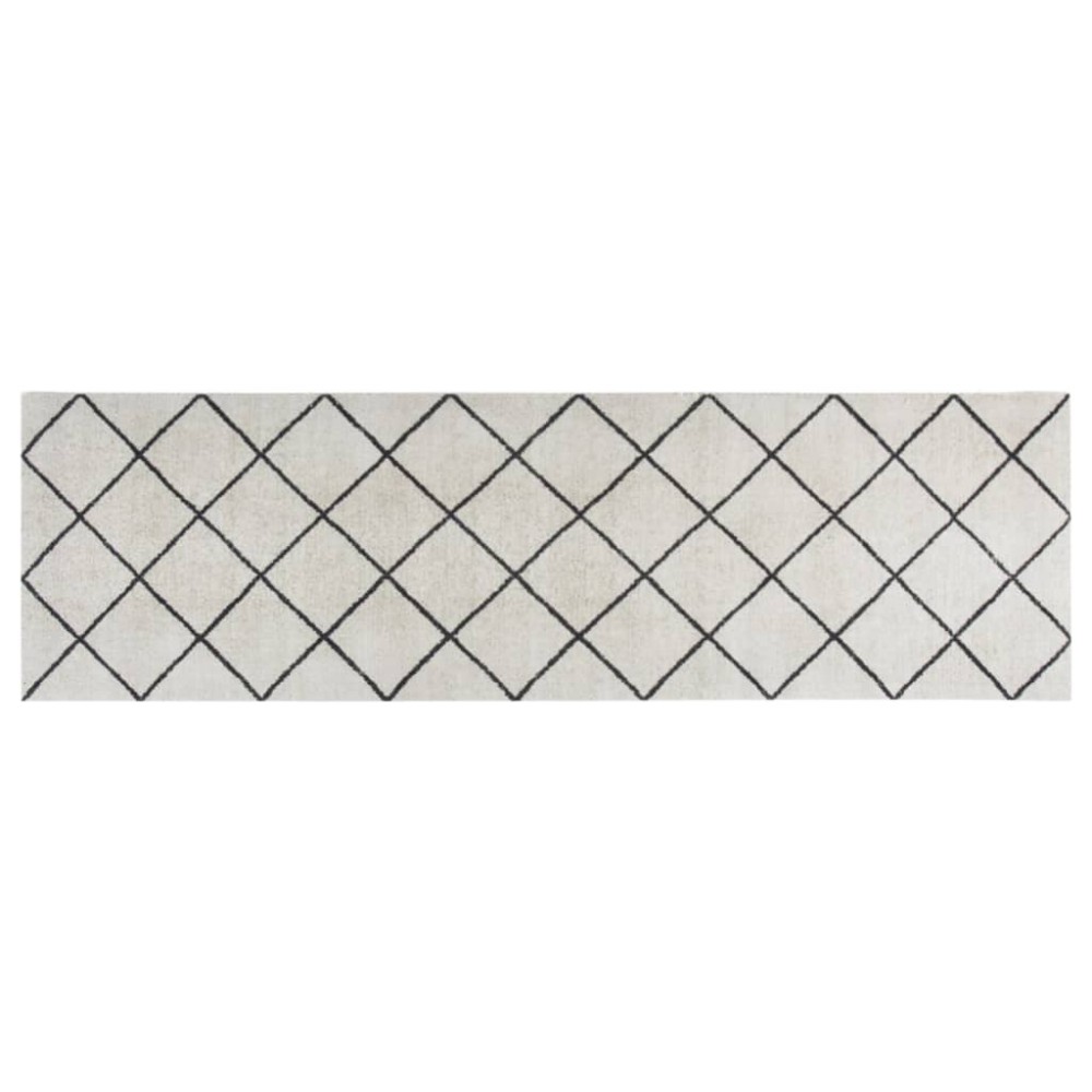 vidaXL Covor de bucătărie lavabil Square, 60x180cm, catifea
