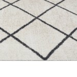 vidaXL Covor de bucătărie lavabil Square, 60x180cm, catifea