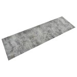 vidaXL Covor de bucătărie lavabil Beton, 60x180cm, catifea vidaXL Covor de bucătărie lavabil Beton, 60x180cm, catifea