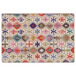 vidaXL Covor lavabil, multicolor, 190x300 cm, anti-alunecare vidaXL Covor lavabil, multicolor, 190x300 cm, anti-alunecare