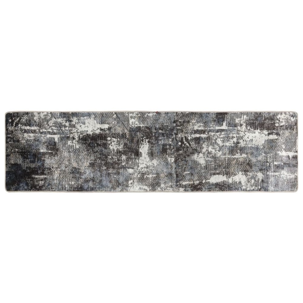 vidaXL Covor lavabil, multicolor, 80x300 cm, anti-alunecare