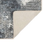 vidaXL Covor lavabil anti-alunecare, multicolor, 160x230 cm