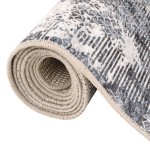 vidaXL Covor lavabil anti-alunecare, multicolor, 160x230 cm