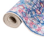 vidaXL Covor lavabil anti-alunecare, multicolor, 160x230 cm