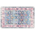 vidaXL Covor lavabil, multicolor, 190x300 cm, anti-alunecare vidaXL Covor lavabil, multicolor, 190x300 cm, anti-alunecare