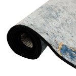 vidaXL Covor lavabil anti-alunecare, multicolor, 160x230 cm