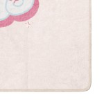 vidaXL Covor copii, roz unicorn, 160x230 cm, lavabil, anti-alunecare vidaXL Covor copii, roz unicorn, 160x230 cm, lavabil, anti-alunecare