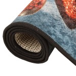 vidaXL Covor bucătărie, multicolor, 60x180 cm, lavabil, anti-alunecare vidaXL Covor bucătărie, multicolor, 60x180 cm, lavabil, anti-alunecare