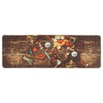 vidaXL Covor bucătărie, multicolor, 60x180 cm, lavabil, anti-alunecare vidaXL Covor bucătărie, multicolor, 60x180 cm, lavabil, anti-alunecare