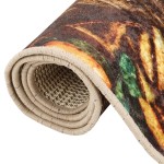 vidaXL Covor bucătărie, multicolor, 60x180 cm, lavabil, anti-alunecare vidaXL Covor bucătărie, multicolor, 60x180 cm, lavabil, anti-alunecare