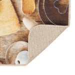 vidaXL Covor bucătărie, multicolor, 60x180 cm, lavabil, anti-alunecare vidaXL Covor bucătărie, multicolor, 60x180 cm, lavabil, anti-alunecare
