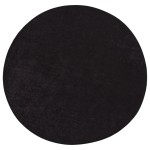 vidaXL Covor lavabil, antracit, Ø 200 cm, anti-alunecare