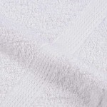 vidaXL Lavete 2 buc Alb 15x21 cm 360 g/m² 100% bumbac vidaXL Lavete 2 buc Alb 15x21 cm 360 g/m² 100% bumbac