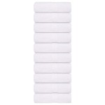 vidaXL lavețe 10 buc alb 15x21 cm 360 g/m² 100% bumbac vidaXL lavețe 10 buc alb 15x21 cm 360 g/m² 100% bumbac