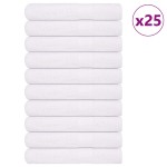 vidaXL Prosoape 25 buc Alb 100x200 cm 360 g/m² 100% bumbac vidaXL Prosoape 25 buc Alb 100x200 cm 360 g/m² 100% bumbac