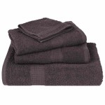 vidaXL Lavete 2 buc Antracit 15x21 cm 360 g/m² 100% bumbac vidaXL Lavete 2 buc Antracit 15x21 cm 360 g/m² 100% bumbac