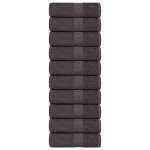 vidaXL Provee de spălat 10 buc Antracit 15x21 cm 360 g/m² 100% bumbac vidaXL Provee de spălat 10 buc Antracit 15x21 cm 360 g/m² 100% bumbac