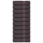 vidaXL Prosoape de baie 10 buc Antracit 100x150cm 360 g/m² 100% bumbac vidaXL Prosoape de baie 10 buc Antracit 100x150cm 360 g/m² 100% bumbac