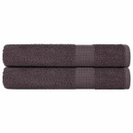 vidaXL Prosoape pentru saună 2 buc Antracit 360 g/m² 100% bumbac vidaXL Prosoape pentru saună 2 buc Antracit 360 g/m² 100% bumbac