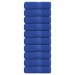 vidaXL Prosoape de oaspeți, FROGN, 10 buc., albastru, 30x50 cm, 360 g/m²