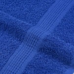 vidaXL Prosoape de duș 2 buc Albastru 70x140 cm 360 g/m² 100% bumbac vidaXL Prosoape de duș 2 buc Albastru 70x140 cm 360 g/m² 100% bumbac