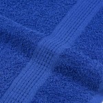 vidaXL Prosoape de duș 4 buc Albastru 70x140 cm 360 g/m² 100% bumbac vidaXL Prosoape de duș 4 buc Albastru 70x140 cm 360 g/m² 100% bumbac