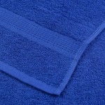 vidaXL Prosoape de baie 10 buc Albastru 100x150cm 360 g/m² 100% bumbac