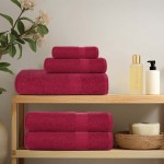 vidaXL Prosoape de duș 2 buc Bordeaux 70x140 cm 360 g/m² 100% bumbac vidaXL Prosoape de duș 2 buc Bordeaux 70x140 cm 360 g/m² 100% bumbac