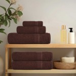 vidaXL Prosoape de duș 2 buc maro 70x140 cm 360 g/m² 100% bumbac vidaXL Prosoape de duș 2 buc maro 70x140 cm 360 g/m² 100% bumbac
