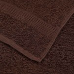 vidaXL Prosoape de baie 2 buc maro 100x150 cm 360 g/m² 100% bumbac vidaXL Prosoape de baie 2 buc maro 100x150 cm 360 g/m² 100% bumbac