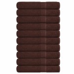 vidaXL Prosoape de saună, FROGN, maro, 80x200 cm, 360 g/m², 10 buc.