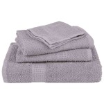 vidaXL Prosoape de baie 2 buc Gri 100x150 cm 360 g/m² 100% bumbac vidaXL Prosoape de baie 2 buc Gri 100x150 cm 360 g/m² 100% bumbac