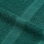 vidaXL Prosoape de duș 2 buc Verde 70x140 cm 360 g/m² 100% bumbac vidaXL Prosoape de duș 2 buc Verde 70x140 cm 360 g/m² 100% bumbac