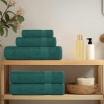 vidaXL Prosoape pentru saună 4 buc Verde 80x200cm 360 g/m² 100% bumbac vidaXL Prosoape pentru saună 4 buc Verde 80x200cm 360 g/m² 100% bumbac