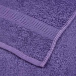 vidaXL Prosoape de oaspeți, FROGN, 2 buc, violet, 30x50 cm, 360 g/m²