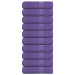 vidaXL Prosoape de mâini, FROGN, 10 buc., violet, 50x100 cm, 360 g/m²