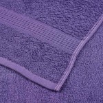 vidaXL Prosoape de duș, FROGN, 4 buc., violet, 70x140 cm, 360 g/m²