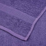 vidaXL Prosoape de duș, FROGN, 10 buc., violet, 70x140 cm, 360 g/m²