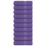vidaXL Prosoape de baie 10 buc Violet 100x150 cm 360 g/m² 100% bumbac vidaXL Prosoape de baie 10 buc Violet 100x150 cm 360 g/m² 100% bumbac