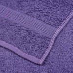 vidaXL Prosoape de baie 10 buc Violet 100x150 cm 360 g/m² 100% bumbac vidaXL Prosoape de baie 10 buc Violet 100x150 cm 360 g/m² 100% bumbac