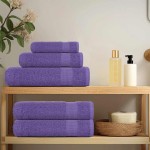 vidaXL Prosoape pentru saună 2 buc Violet 360 g/m² 100% bumbac vidaXL Prosoape pentru saună 2 buc Violet 360 g/m² 100% bumbac