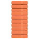 vidaXL Prosoape de baie 10 buc Portocaliu 360 g/m² 100% bumbac vidaXL Prosoape de baie 10 buc Portocaliu 360 g/m² 100% bumbac