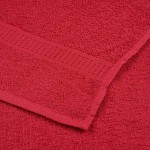 vidaXL Prosoape de baie 2 buc. FROGN Roșu 30x30 cm 100% bumbac vidaXL Prosoape de baie 2 buc. FROGN Roșu 30x30 cm 100% bumbac
