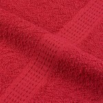 vidaXL Prosoape de baie 4 buc. FROGN Roșu 30x30 cm 100% bumbac vidaXL Prosoape de baie 4 buc. FROGN Roșu 30x30 cm 100% bumbac