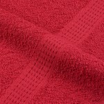 vidaXL Prosoape de baie 10 buc Roșu 100x150 cm 360 g/m² 100% bumbac vidaXL Prosoape de baie 10 buc Roșu 100x150 cm 360 g/m² 100% bumbac