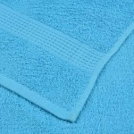vidaXL Prosoape de baie 4 buc. FROGN turcoaz 30x30 cm 100% bumbac vidaXL Prosoape de baie 4 buc. FROGN turcoaz 30x30 cm 100% bumbac