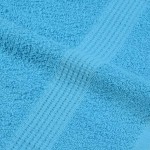 vidaXL Prosoape de baie 4 buc. FROGN turcoaz 30x30 cm 100% bumbac vidaXL Prosoape de baie 4 buc. FROGN turcoaz 30x30 cm 100% bumbac